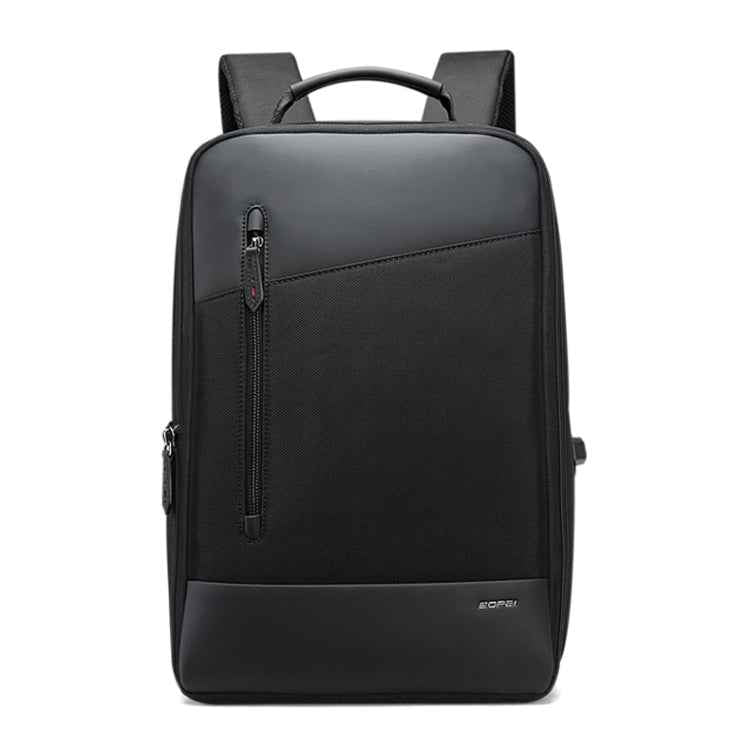 Bopai 851-009911 Business Anti-theft Waterproof Large Capacity Double Shoulder Bag,with USB Charging Port, Size: 30.5x13x45cm