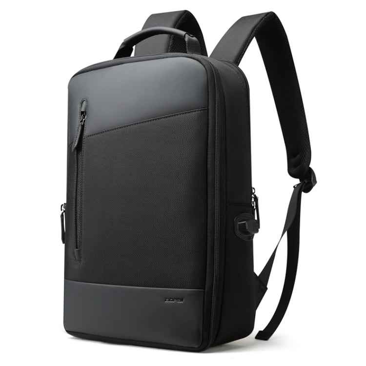 Bopai 851-009911 Business Anti-theft Waterproof Large Capacity Double Shoulder Bag,with USB Charging Port, Size: 30.5x13x45cm