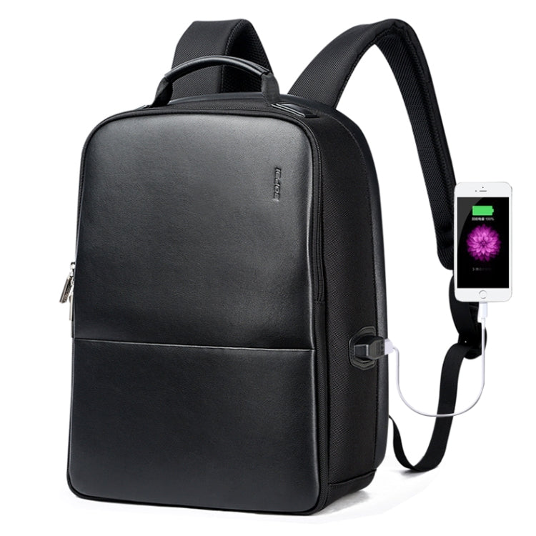 Bopai 751-006431 Business Waterproof Anti-theft Large Capacity Double Shoulder Bag,with USB Charging Port, Size: 27x16.5x40cm, 751-006431