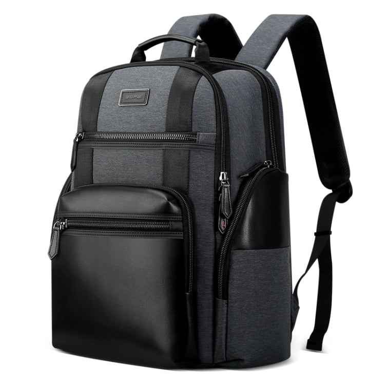 Bopai 851-014318 Fashion Outdoor Breathable Waterproof Anti-theft Three-layer Large Capacity Double Shoulder Bag,with USB Charging Port, Size: 31x17x44cm