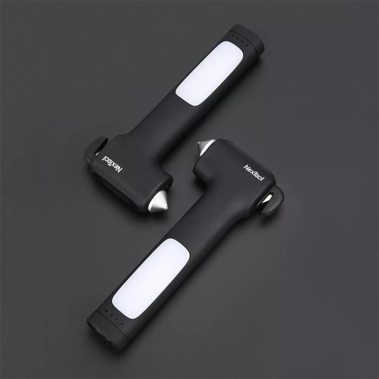 Original Xiaomi Youpin NexTool Natuo Multifunctional Survival Hammer with Emergency Lighting & Mobile Phone Charging, with Emergency Lighting