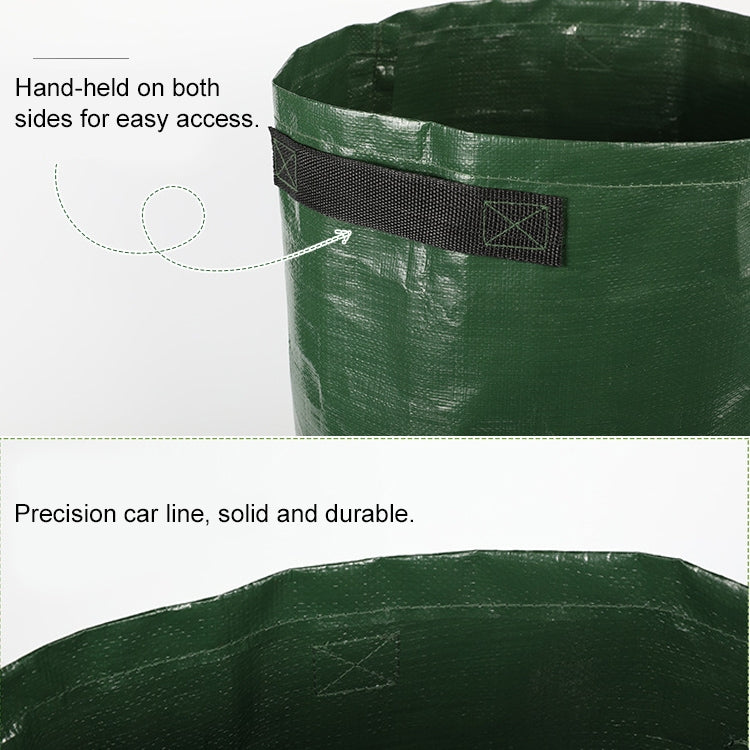 10 Gallons Potato Planting PE Bags Vegetable Planting Grow Bags Farm Garden Supplies, Size: 35cm x 45cm, 35cm x 45cm