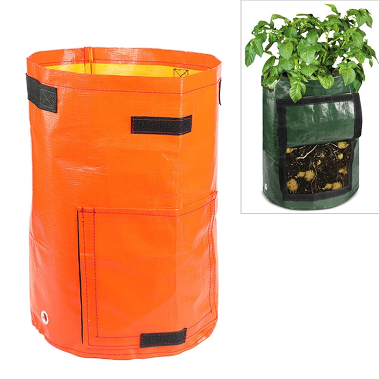10 Gallons Potato Planting PE Bags Vegetable Planting Grow Bags Farm Garden Supplies, Size: 35cm x 45cm, 35cm x 45cm
