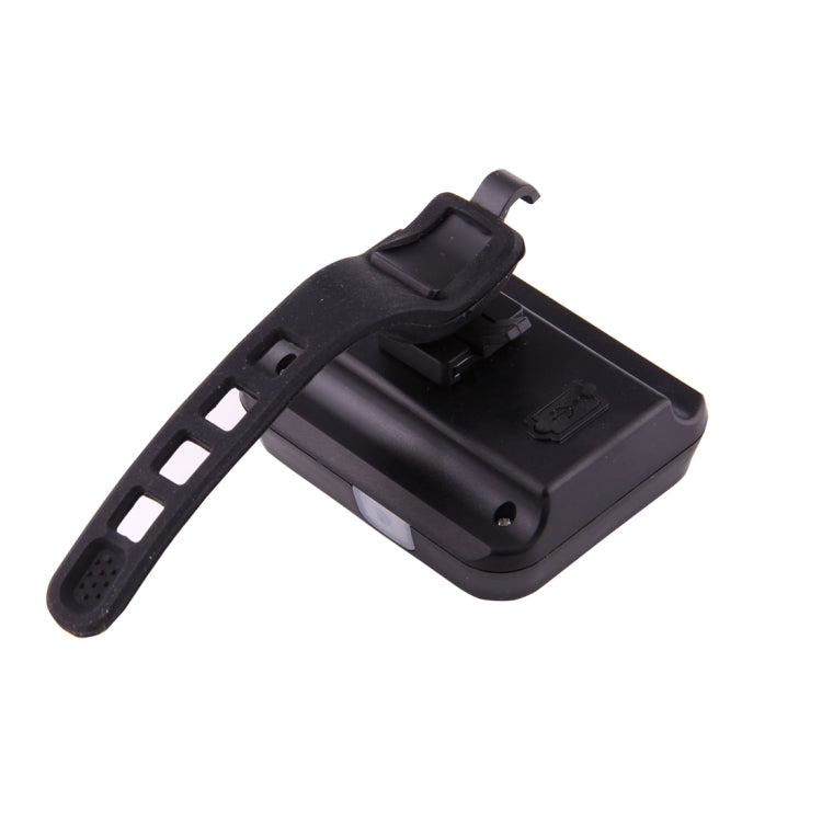 Bicycle Intelligent Wireless Control USB Rechargeable Turn Signal Light Bike Rear Brake Light with Laser & Mount Holder Strap, AQY-0100