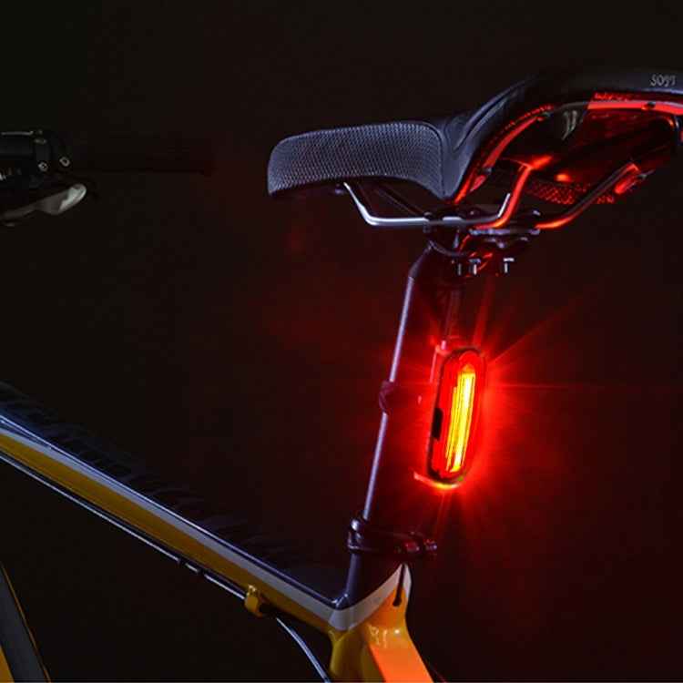 AQY-096 IPX4 Detachable USB Rechargeable Dual Color LED Bike Taillight