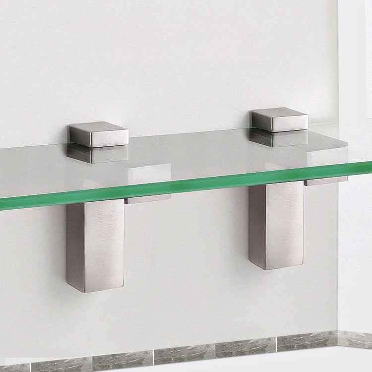 3-24mm F Type Brushed Zinc Alloy Fixed Clip Glass Wood Layer Board Bracket