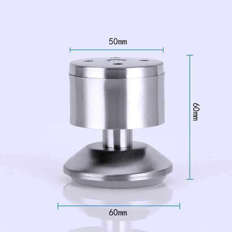 Stainless Steel Wire Drawing Thickened Column Sofa Furniture Cabinet Foot, Height: 60mm