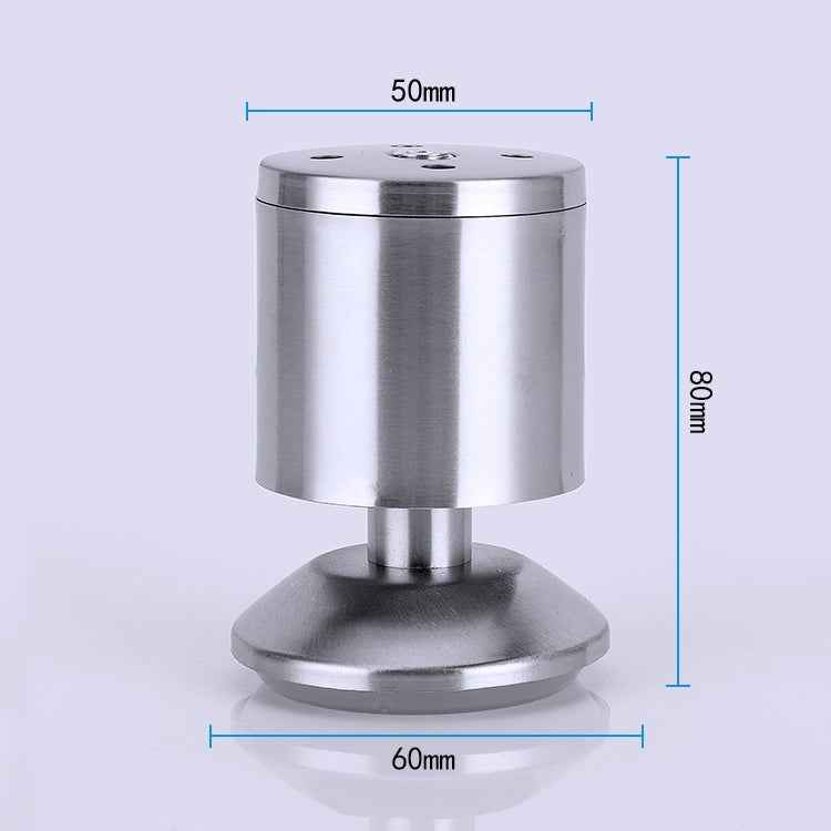Stainless Steel Wire Drawing Thickened Column Sofa Furniture Cabinet Foot, Height: 80mm