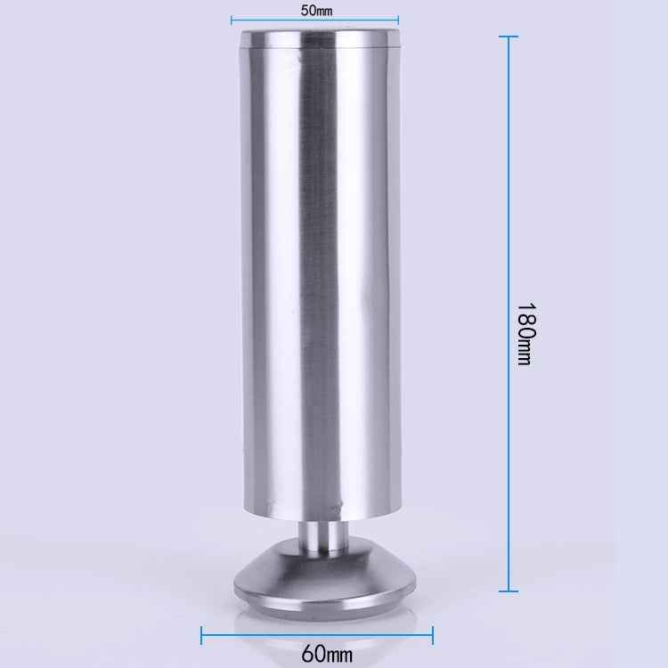 Stainless Steel Wire Drawing Thickened Column Sofa Furniture Cabinet Foot, Height: 180mm