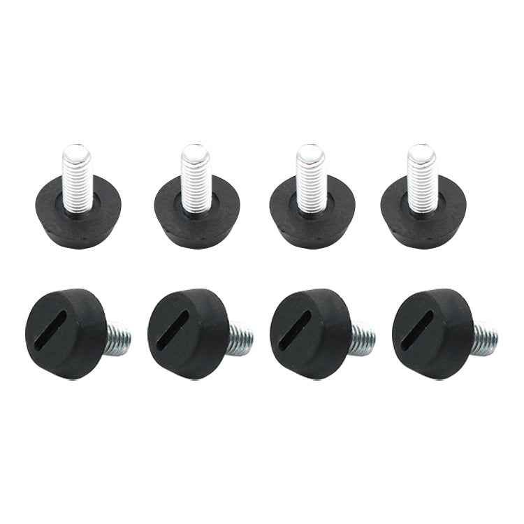 100 PCS Adjustable Foot Pad Furniture Screw Support Stub, M8x15