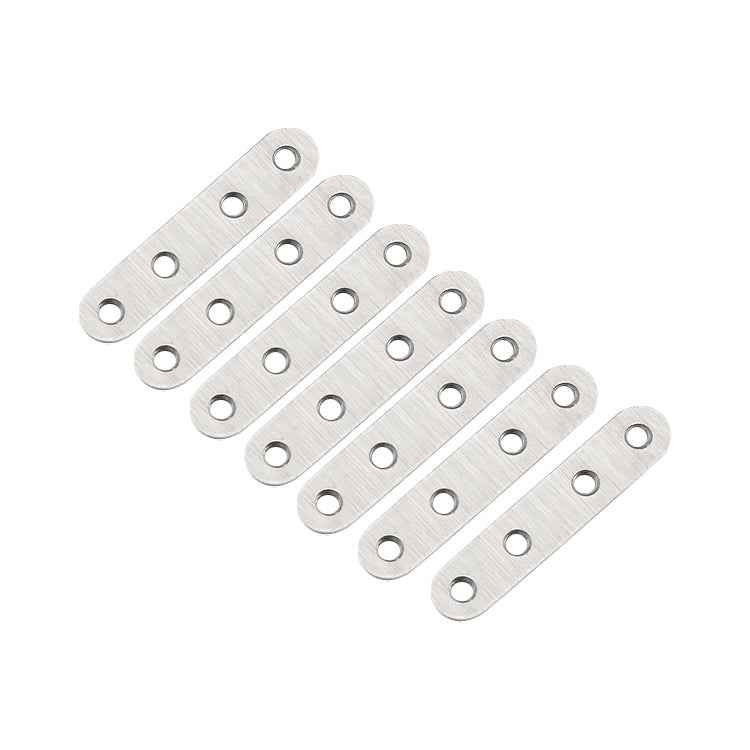 40 PCS Stainless Steel Connection Code Straight Connecting Piece, Number: 4