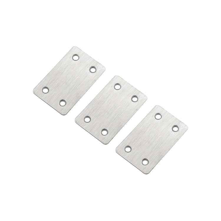 40 PCS Stainless Steel Connection Code Straight Connecting Piece, Number: 12