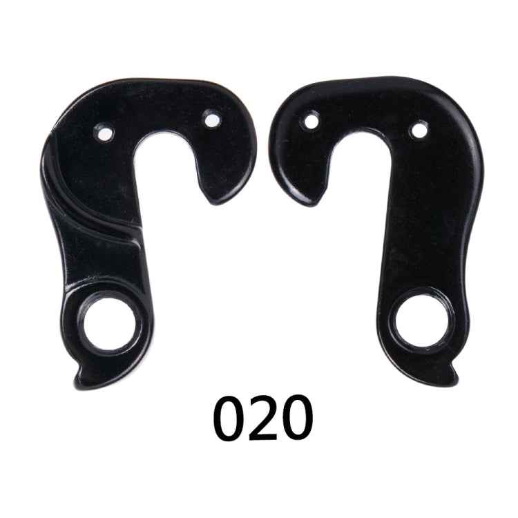 2 PCS ZTTO 020 MTB Road Bicycle Bike Alloy Rear Derailleur Tail Hook Parts, 020
