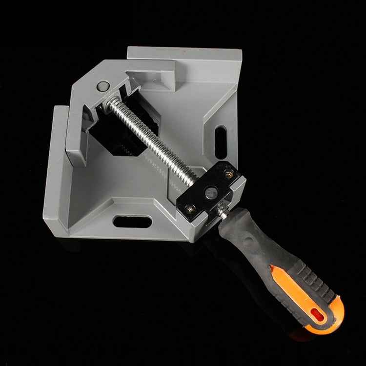 Aluminum Single Handle 90 Degree Right Angle Clamp Angle Clamp Woodworking Frame Clip Right Angle Folder Tool