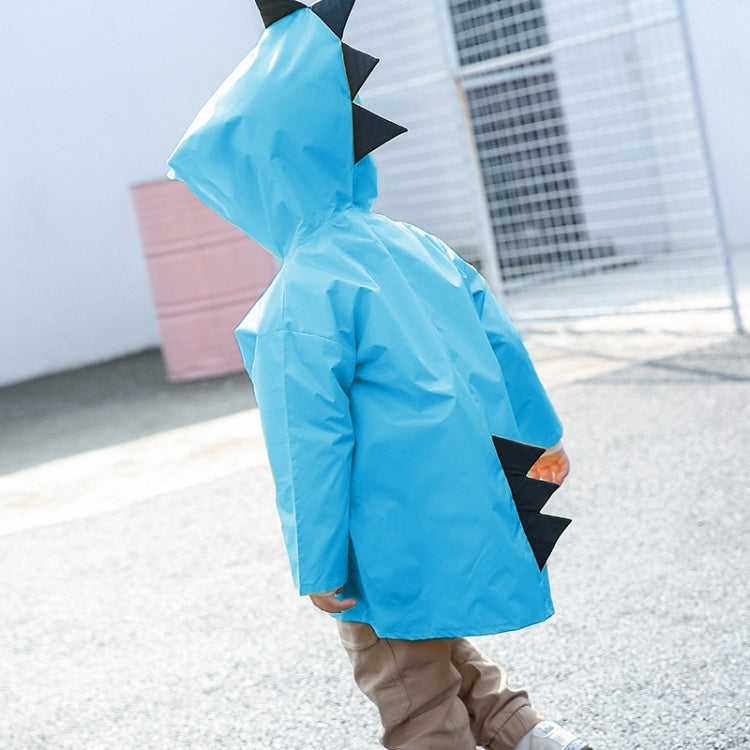 Cartoon Dinosaur Children Fashion Raincoat Size: XXL