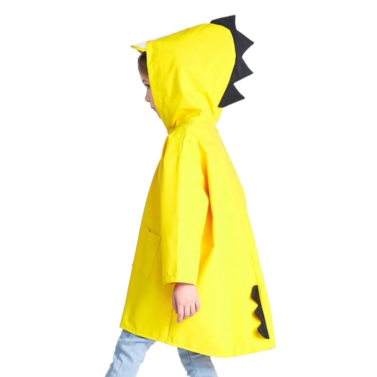 Cartoon Dinosaur Children Fashion Raincoat Size: XXL