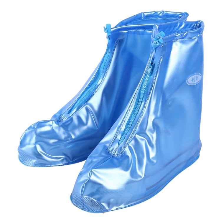 Fashion PVC Non-slip Waterproof Thick-soled Shoe Cover Size: XXXL