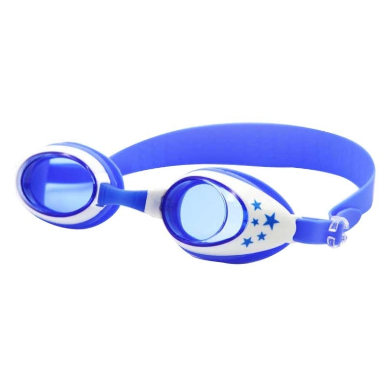 Star Pattern Anti-fog Silicone Swimming Goggles with Ear Plugs for Children, G-909 (Blue), G-909 (Pink)