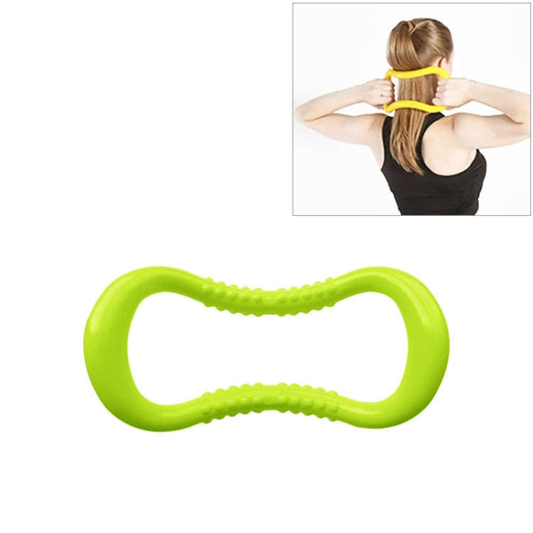 PP Double Massage Point Yoga Circle Fascia Stretching Ring Pilates Resistance Ring, Grass Green, Light Pink, Purple, Sky Blue, Yellow, Dark Blue, Pink, Green