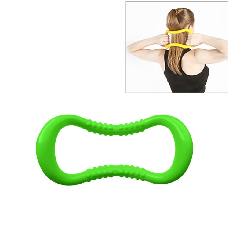 PP Double Massage Point Yoga Circle Fascia Stretching Ring Pilates Resistance Ring, Grass Green, Light Pink, Purple, Sky Blue, Yellow, Dark Blue, Pink, Green