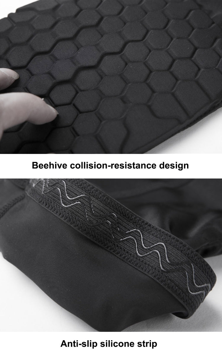 1 PC Beehive Shaped Sports Collision-resistant Lycra Elastic Knee Support Guard, Long Version, Size: L, L