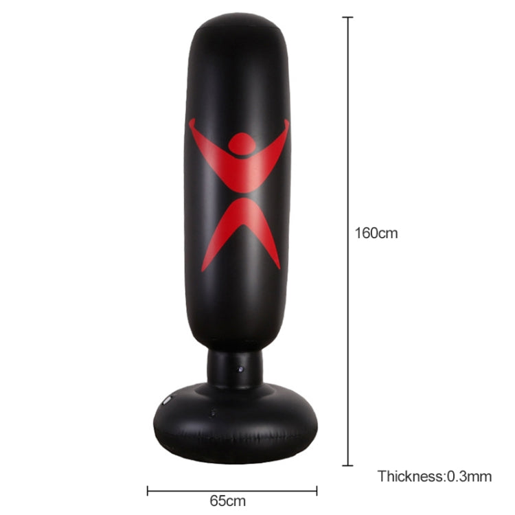 PVC Children Inflatable Boxing Column Fitness Toy Thickening Strike Sandbags, Height: 160cm, Strike Sandbags