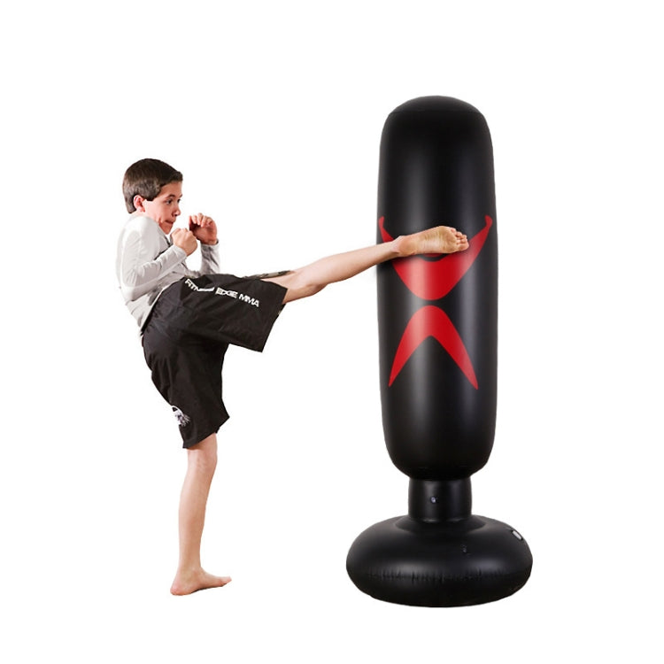 PVC Children Inflatable Boxing Column Fitness Toy Thickening Strike Sandbags, Height: 160cm, Strike Sandbags
