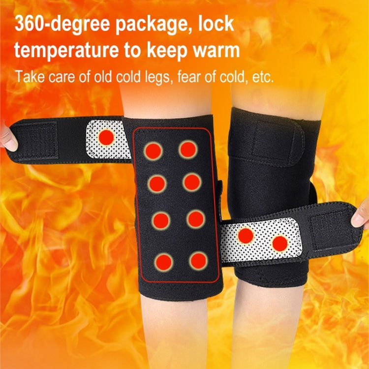 Self-heating Knee Pads Adjustable Magnetic Knee Pads, Magnetic Knee Pads (Black)