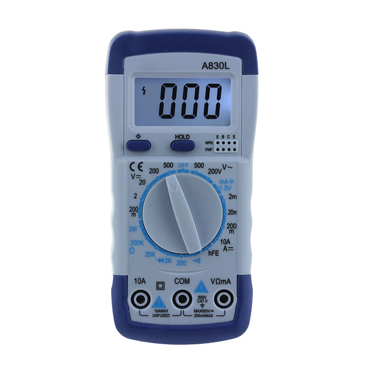 ANENG A830L Handheld Multimeter Household Electrical Instrument (Yellow Grey), OG8759A, OG8759B, OG8759C, OG8759D, OG8759E, OG8759F