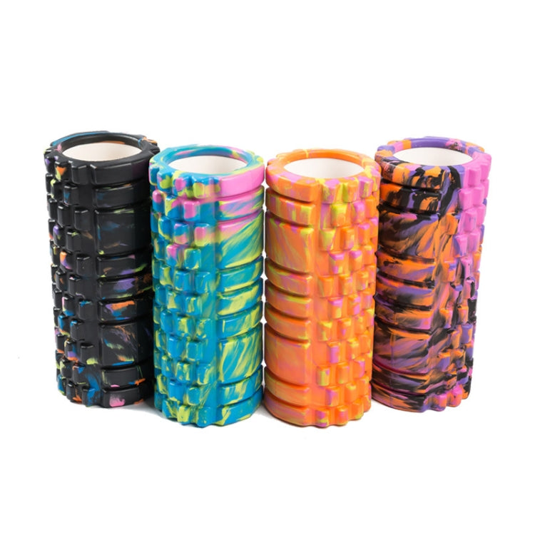 High Density Yoga Pilates Fitness Foam Roller, Random Color Delivery, 33 x 15cm