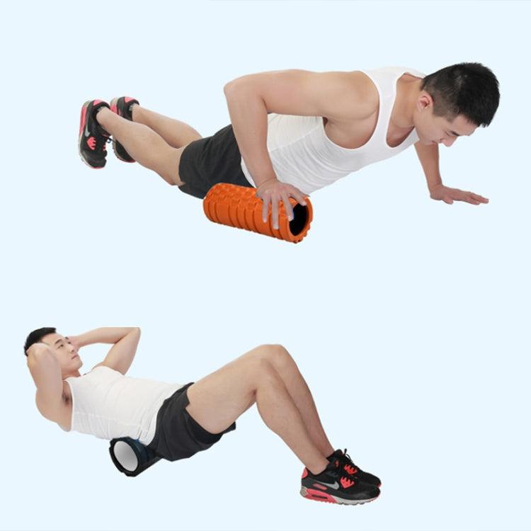 High Density Yoga Pilates Fitness Foam Roller, Random Color Delivery, 33 x 15cm