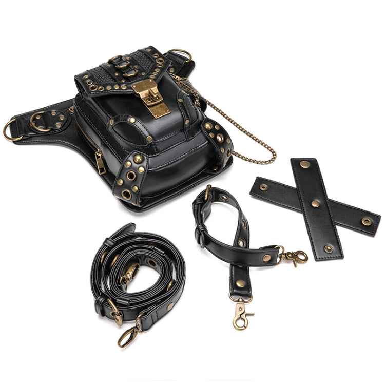 HG043 Retro One-shoulder Bag Cross-body Bag Waist Bag for Ladies, Size: 34 x 30cm