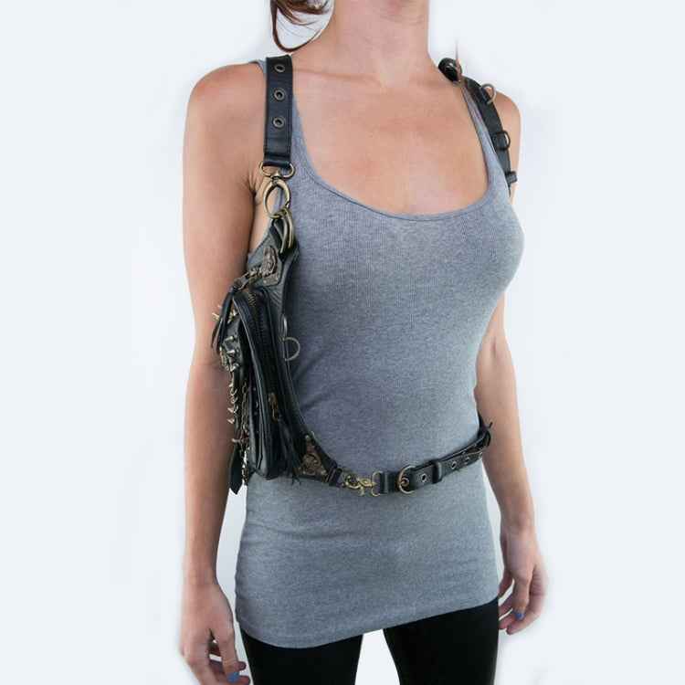 HG061 One-shoulder Bag Cross-body Bag Mobile Phone Waist Bag for Ladies, Size: About 27 x 18cm