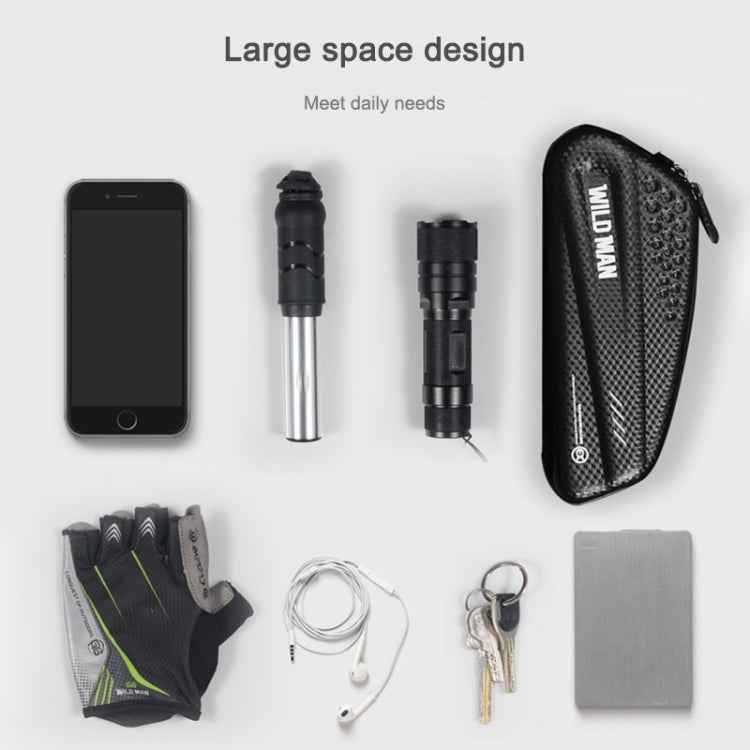 WILD MAN EX Waterproof Front Bag MTB Mobile Phone Sets Bicycle Tube Bag Riding Accessories