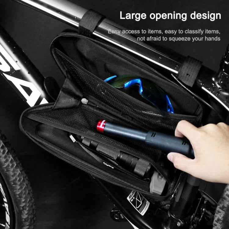 WILD MAN E4 Waterproof Front Bag MTB Mobile Phone Sets Bicycle Tube Bag Riding Accessories