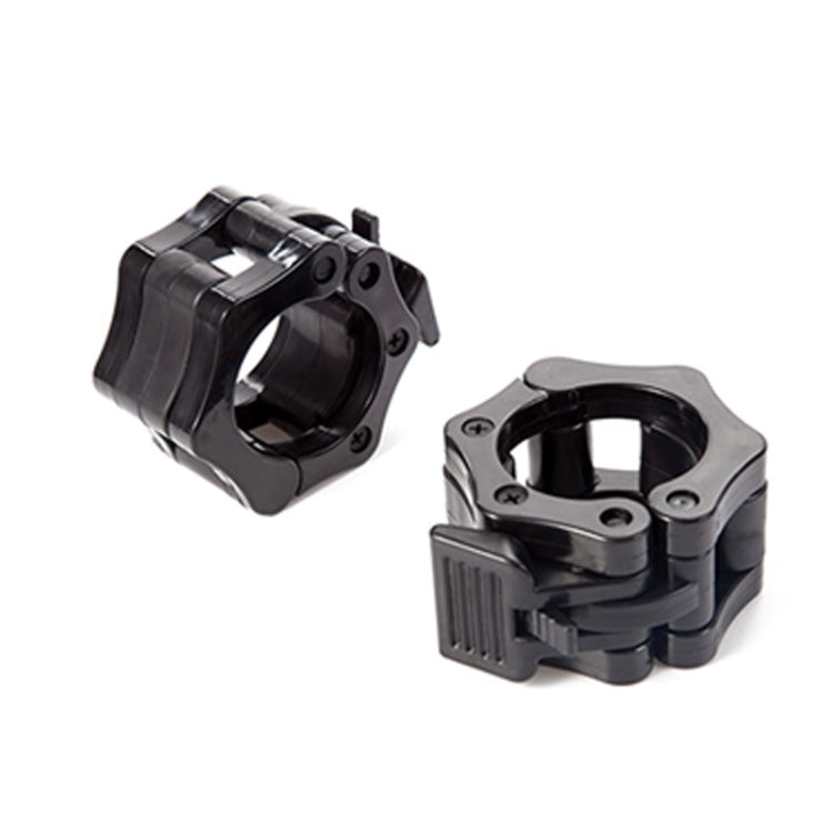 Fast Austrian Bar Chuck Lock Barbell Plastic Buckle, Diameter: 25mm(Black), 25mm