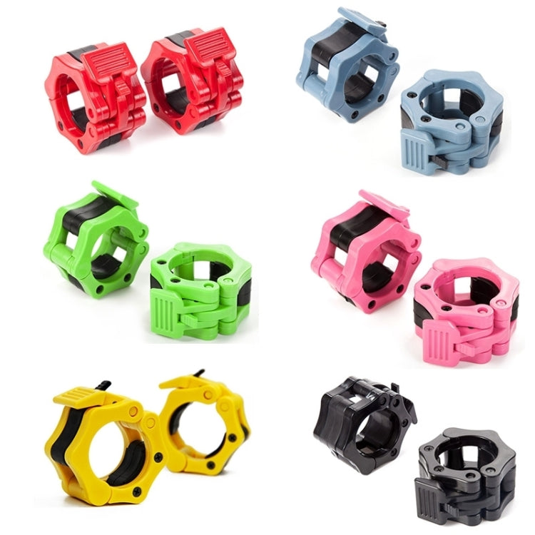 Fast Austrian Bar Chuck Lock Barbell Plastic Buckle, Diameter: 25mm(Black), 25mm