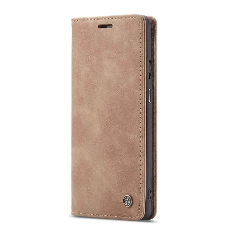 CaseMe-013 Multifunctional Retro Frosted Horizontal Flip Leather Case for OnePlus 7 Pro, with Card Slot & Holder & Zipper Wallet & Photo Frame