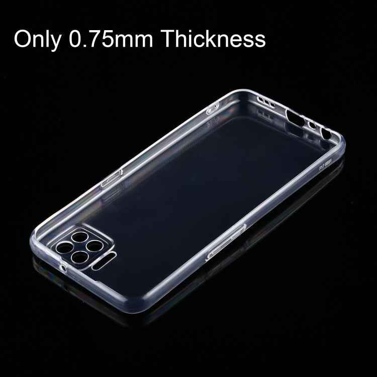 For OPPO Reno4 SE 0.75mm Ultra-thin Transparent TPU Soft Protective Case