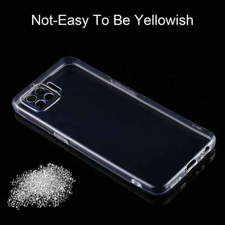 For OPPO Reno4 SE 0.75mm Ultra-thin Transparent TPU Soft Protective Case