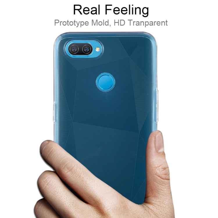 For OPPO A12 0.75mm Ultra-Thin Transparent TPU Protective Case