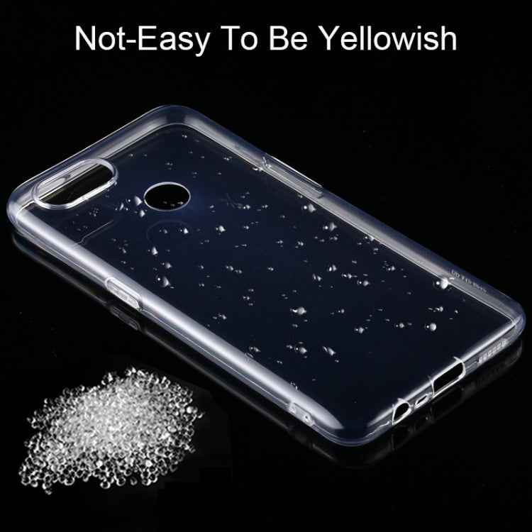 For OPPO A12 0.75mm Ultra-Thin Transparent TPU Protective Case