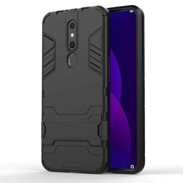 Shockproof PC + TPU Case for OPPO F11 Pro, with Holder