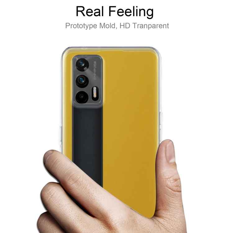 For OPPO Realme GT 5G 0.75mm Ultra-thin Transparent TPU Soft Protective Case