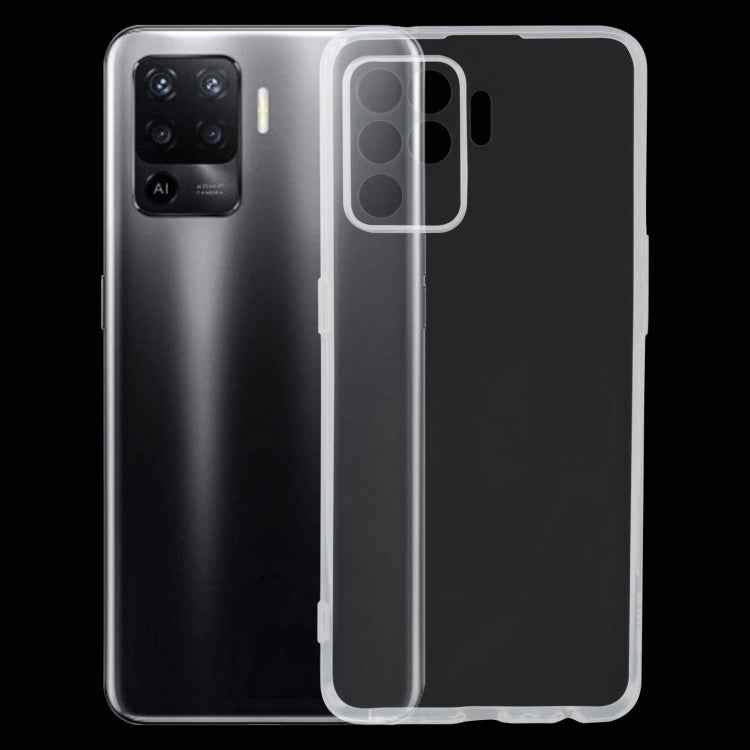 For OPPO A94 0.75mm Ultra-thin Transparent TPU Soft Protective Case