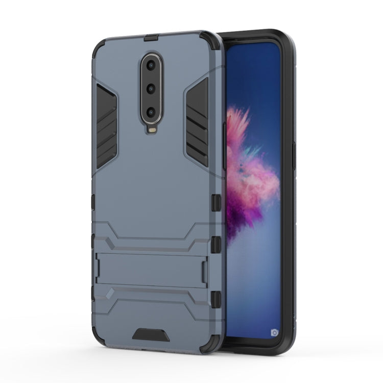 Shockproof PC + TPU Case for OPPO R17 Pro, with Holder, For OPPO R17 Pro