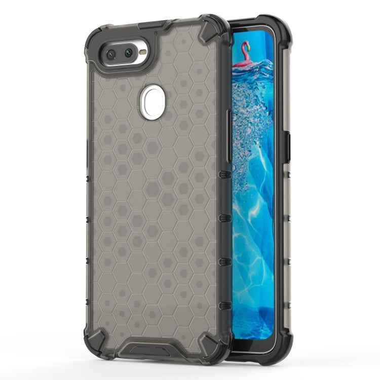 Shockproof Honeycomb PC + TPU Case for OPPO F9