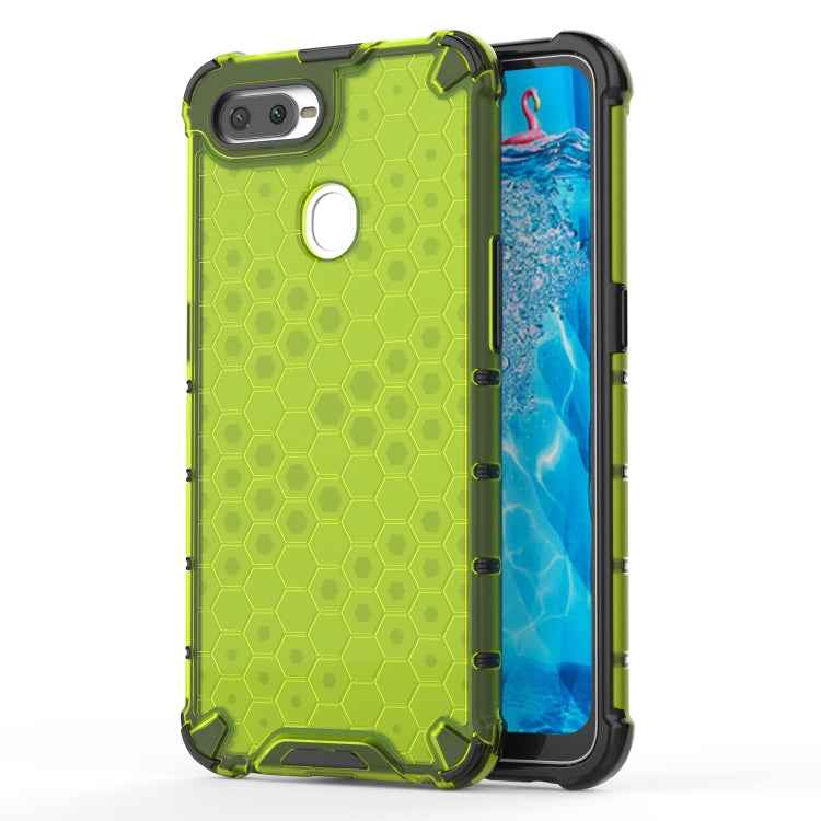 Shockproof Honeycomb PC + TPU Case for OPPO F9