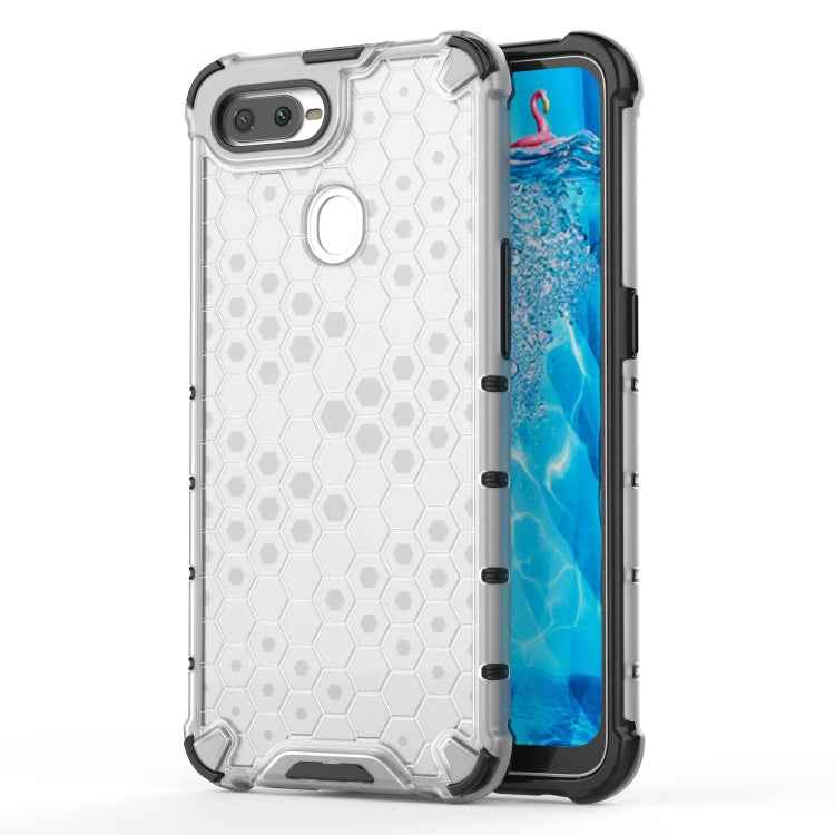 Shockproof Honeycomb PC + TPU Case for OPPO F9
