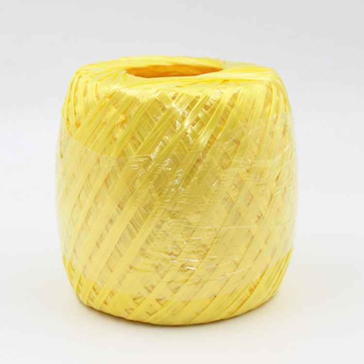 Plastic Strapping Packing Rope Tear Film Straw Rope, Random Color Delivery